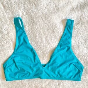 Women’s Bikini Top, Halter Bikini, Blue Bikini Top